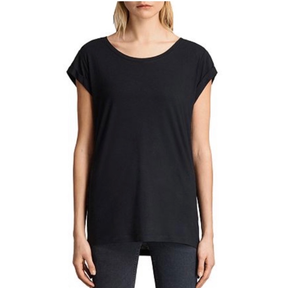 AllSaints Allisee Tee Black and Grey Set of 2. Size M.